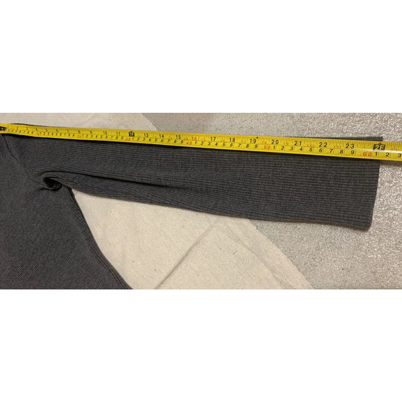 MINKPINK Dress Womens M Medium Grey Side Slit Cocktail Party Knit Maxi Dress - Picture 13 of 13